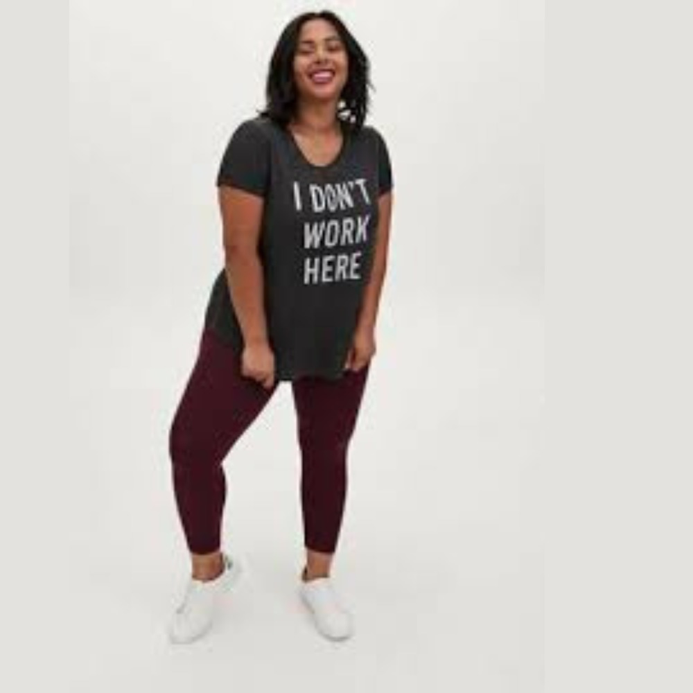 Torrid Classic Fit Tee I Don't Work Here 3X